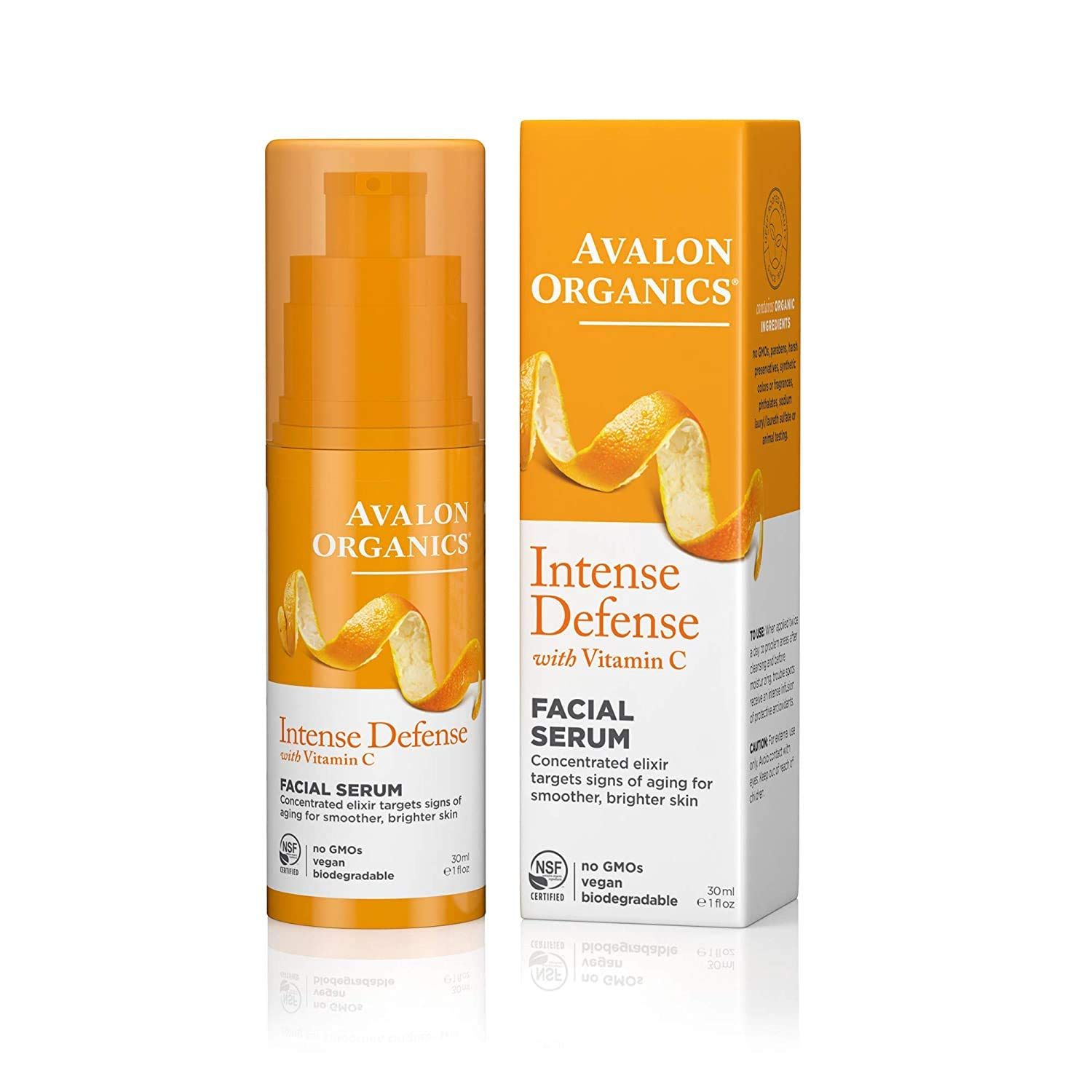 Avalon Organic Botanicals, Vitamin C Vital Serum, 1 oz