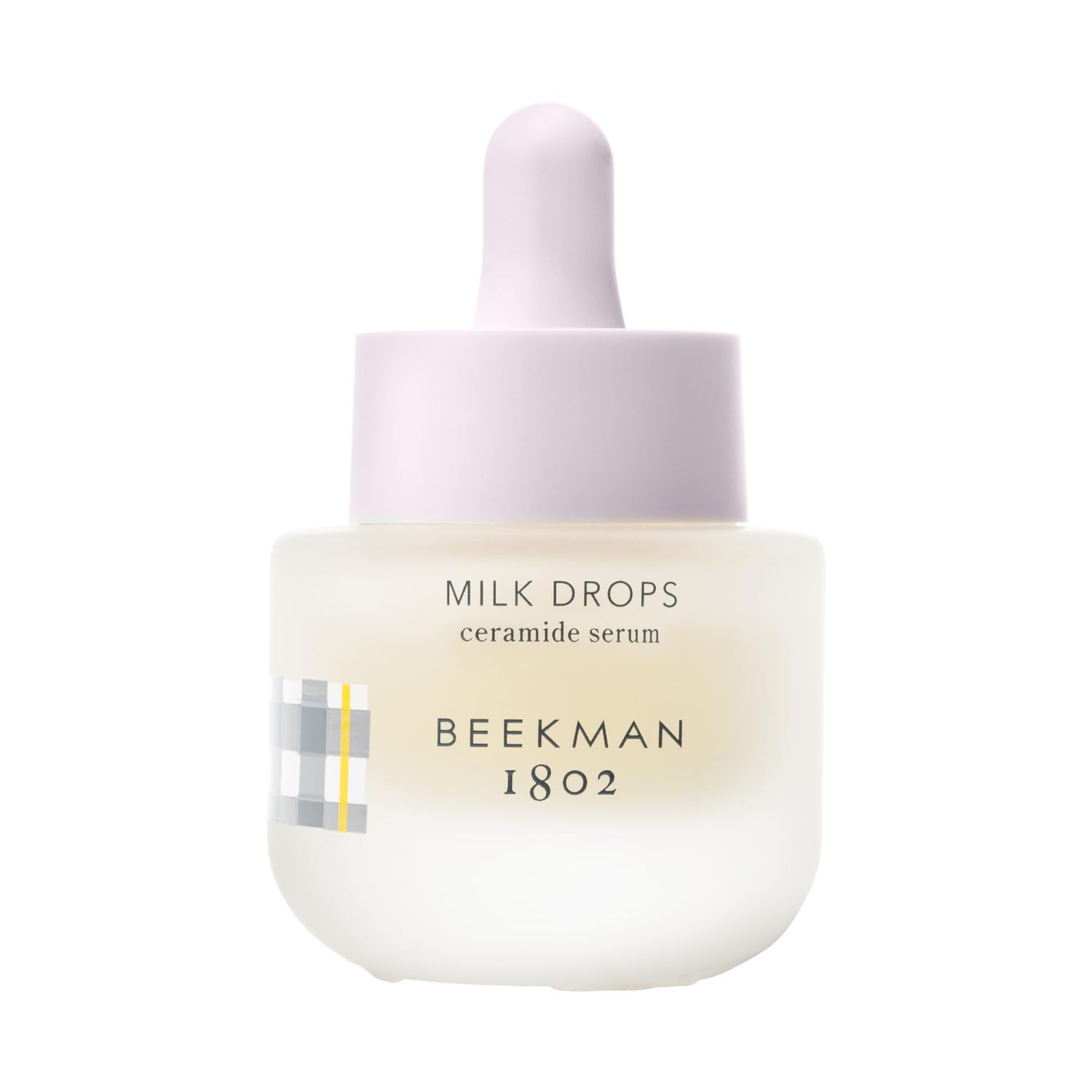 Beekman 1802 Milk Drops Ceramide Facial Serum - Squalane Oil, Hyaluronic Acid &amp; Goat Milk Face Moisturizer - Boosts Skin Radiance &amp; Hydrates Deeply - Fragrance Free - For Oily/Acne Prone Skin