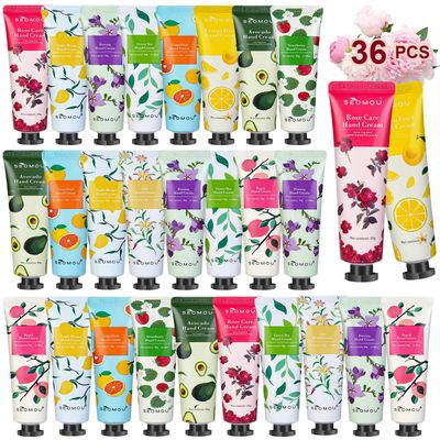 36 Pack Hand Cream Set, Hand Lotion Travel Size, Valentines Day Gifts For Her, Bulk Gifts For Women Coworker, Bulk hand Cream,Travel Size Lotion, Mini Hand Cream, Nurse Gifts Teacher Bridesmaid Gifts