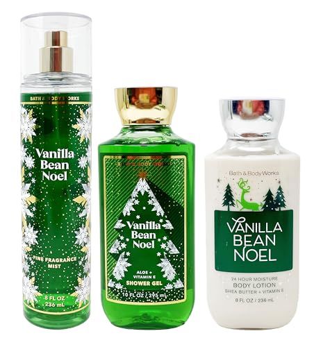 Bath and Body Works - Vanilla Bean Noel - Daily Trio - Winter - 2020