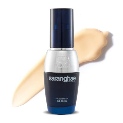 Cica Korean Under Eye Cream - Dark Circle &amp; Puffiness Reduction, Anti-Aging Under Eye Treatment, Hydrating Niacinamide Cream for Minimizing Wrinkles - 1 Ounce by Saranghae
