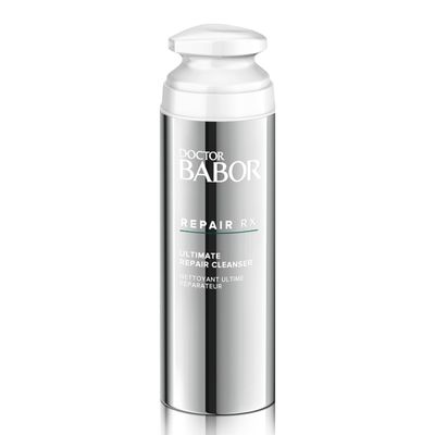 BABOR DOCTOR REPAIR RX Ultimate Repair Cleanser, Balancing and Moisturizing Milk Face Treatment, with Jojoba Oil to Calm Irritated Skin, Vegan