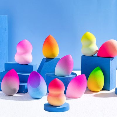 10 Pack Makeup Sponge Blender With box, Makeup sponges Set For Foundation, Colored Cosmetic Puff,Beauty Sponge Blender, Foundation Blending Sponge, Gift for Women