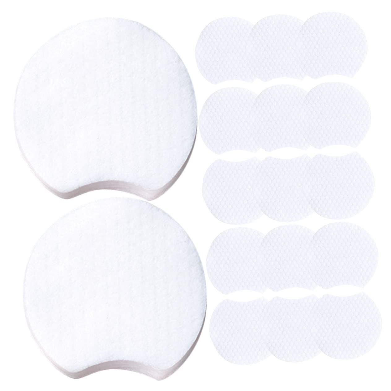 FRCOLOR 1200Pcs Disposable Makeup Remover Pads Pearl Pattern Make up Wipes for Face Thin Wipes Travel Makeup Wipes Face Cleansing Nails Polish Remover Cotton Pads-White