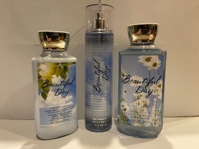 Bath &amp; Body Works Beautiful Day Body Set | Shower Gel, Body Lotion &amp; Fragrance Mist (Beautiful Day)