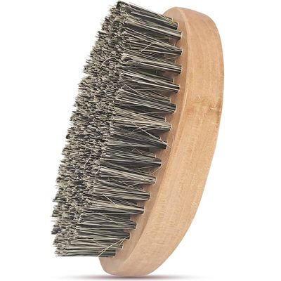 Beard Brush For Men (Soft brush),Bristle brushesMen&#39;s Beard Grooming Tools And Beard Styling Daily Care