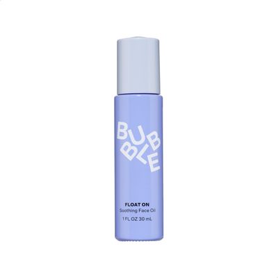 Bubble Skincare Float On Soothing Face Oil - Lightweight, Hydrating Facial Oil to Help Soothe &amp; Calm Skin - Enriched with Safflower Oil and Prickly Pear - Skin Care Suitable for All Skin Types (30ml)