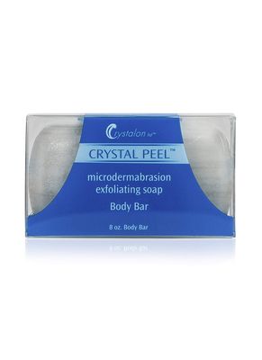 Crystal Peel Microdermabrasion Exfoliating Soap Lemongrass Body Bar - Classic 8oz