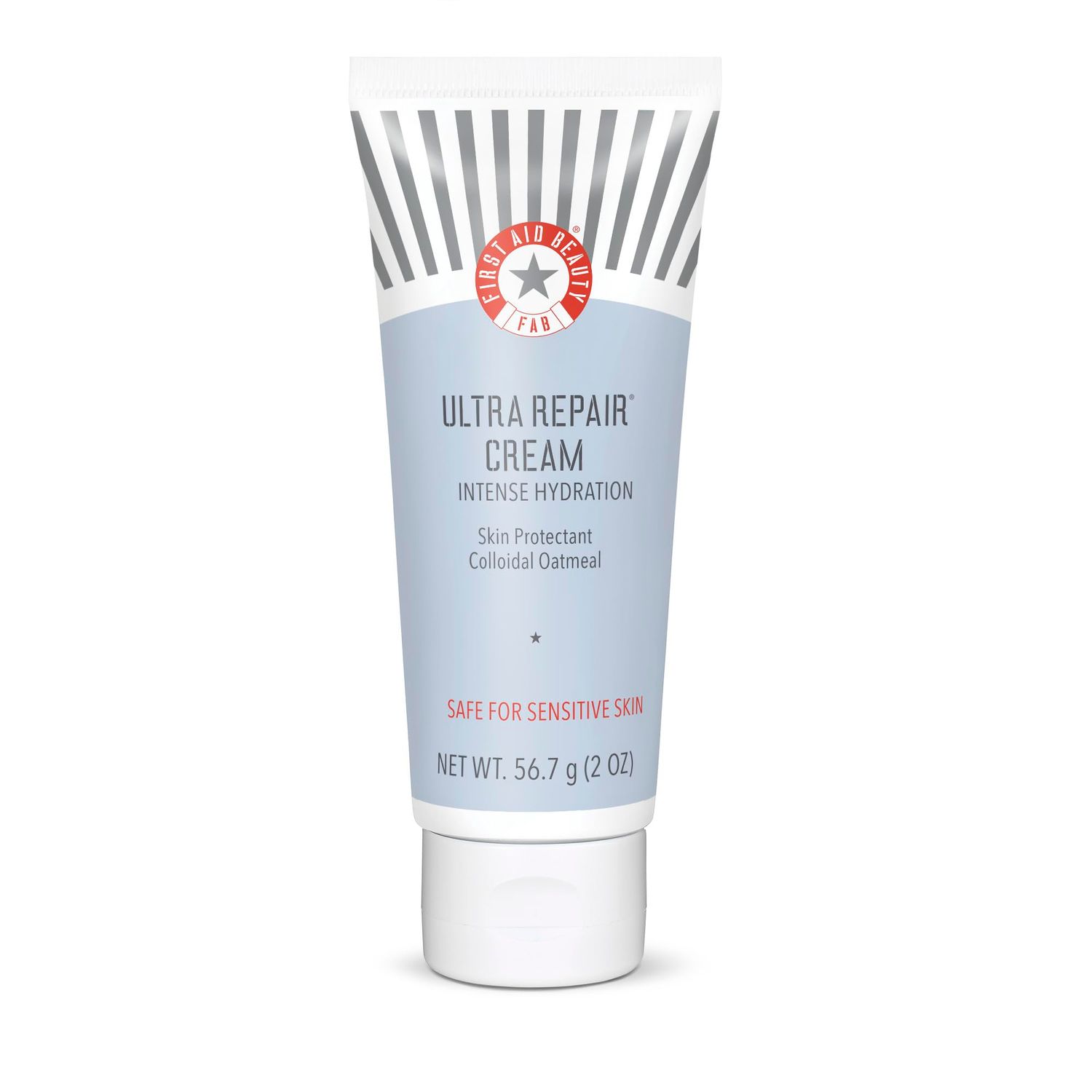 First Aid Beauty - Ultra Repair Cream, Intense Hydration Whipped Colloidal Oatmeal, Clinically Proven to Strengthen Skin Barrier in 7 Days &amp; Helps Relieve Eczema, Luxury Face &amp; Body Moisturizer, 2 oz