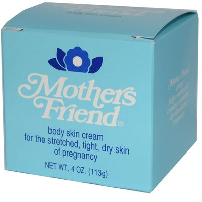 Cherioll Mothers Friend Body Skin Cream for The Stretched, Tight Dry Skin of Pregnancy 4 OZ (Pack of 2)