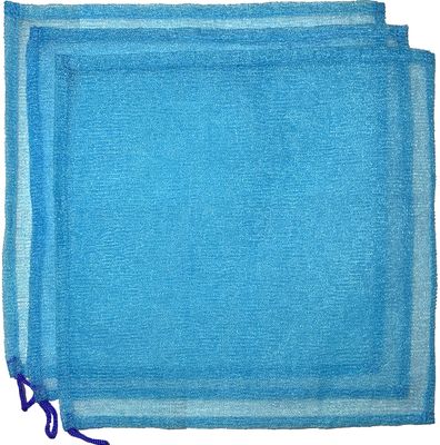 3 pcs/Set 11&quot;11&quot; Home Spa Exfoliating Nylon Bath Cloth/Towel - Magic Shower Washcloth for Body - Shower Scrubber - Remove Dead Skin - Great for Skin Care in The Bath