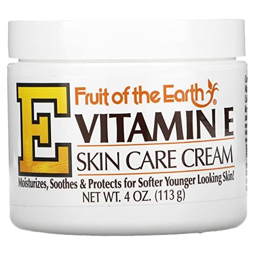 Fruit Of The Earth Bogo Cream Vitamin-E 4 Ounce Jar (113g)
