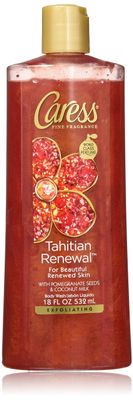 Caress Tahitian Renewal Silkening Body Was 18 oz