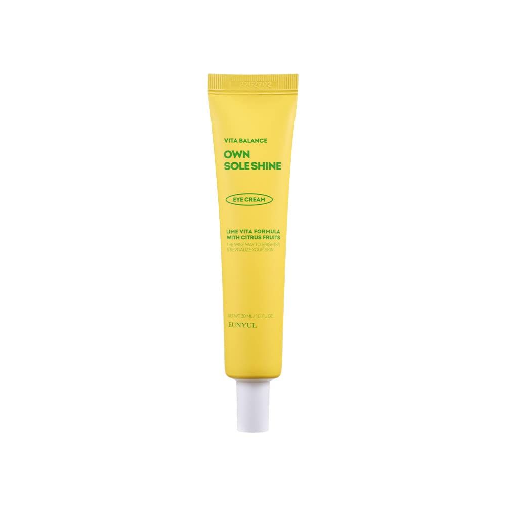 EUNYUL Vita Balance Own Sole Shine Eye Cream [1.01 fl.Oz / 30ml] Vitamin C Eye Cream, Korean Cosmetics, Korean Skin Care