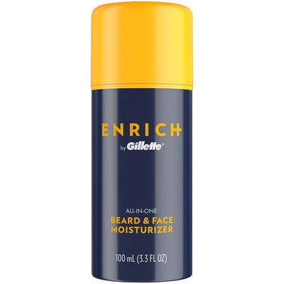 Gillette Enrich Beard &amp; Face Moisturizer for Men - 3.3 fl oz