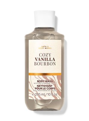 Bath &amp; Body Works Signature Collection Shower Gel For Women10 fl oz (Cozy Vanilla Bourbon)