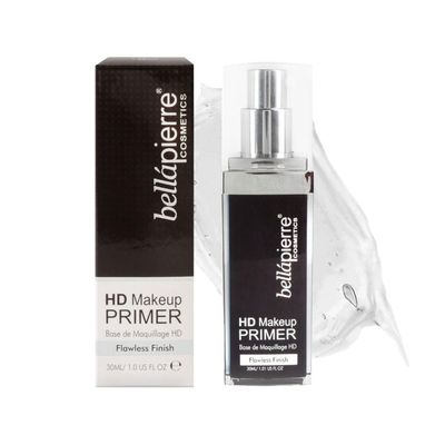 bellapierre HD Makeup Primer for a Smooth, Clear Complexion | Cruelty-Free &amp; Non-Toxic | Talc-Free Face Concealer - 1.01 Fl. Oz.
