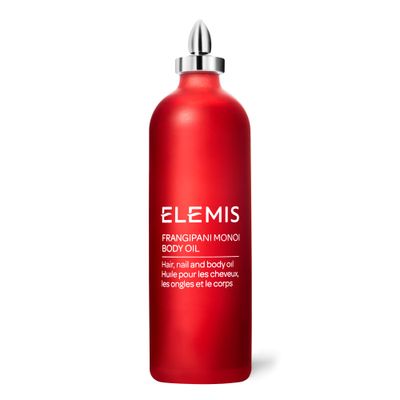 ELEMIS Frangipani Monoi Body Oil, 100ml - Luxurious, Ultra-Hydrating Body Oil, Deeply Nourish Condition &amp; Soften Hair, Skin &amp; Nails, Hydrating Face Oil for Dry Skin