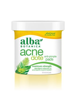 Alba Botanica AcneDote Anti-Pimple Pads, 60 Count (Packaging May Vary)