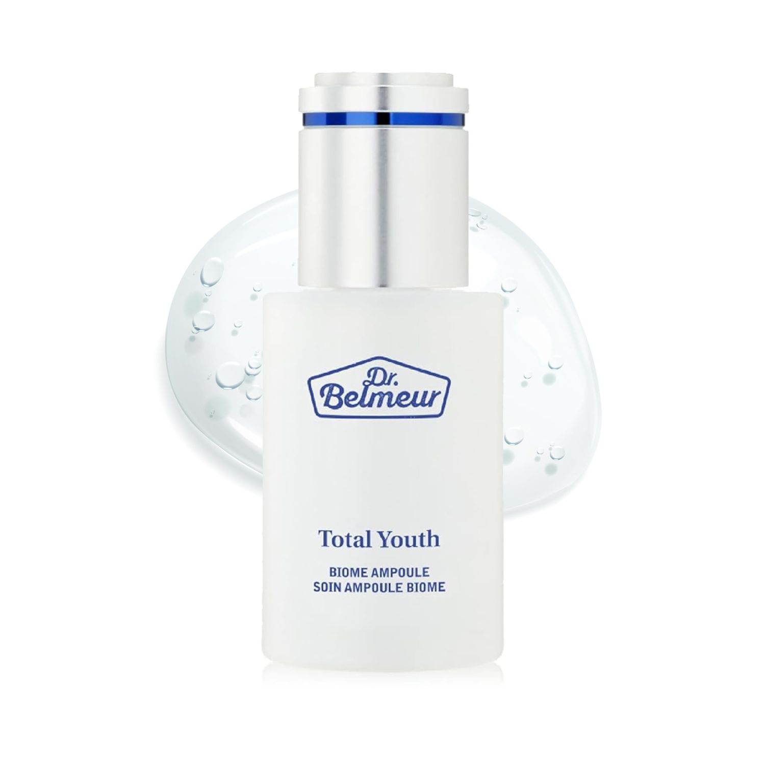 Dr. Belmeur Total Youth Biome Ampoule (1.2fl oz) - Premium Serum for Wrinkles, Elasticity &amp; Hydration. Korean Skin Care by LG Beauty. Collagen, Panthenol, Niacinamide, Licorice.