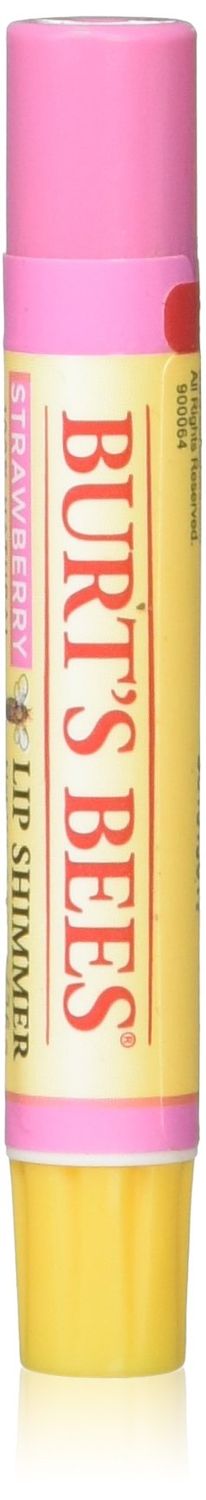 Burt&#39;s Bees Lip Shimmer Strawberry, 0.09 Ounce (Pack of 4)