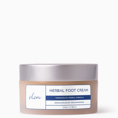 Elon Herbal Foot Cream (5 oz.) - Hydrating Foot Healing Cream w/Vitamin E &amp; Green Tea Extract - Stimulates Skin Renewal &amp; Instant Relief - Best Foot Cream For Dry Cracked Feet