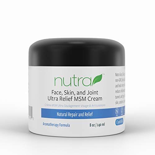 Face, Skin &amp; Joint Ultra Relief Cream Nutra Health 8 oz (240ml) Cream