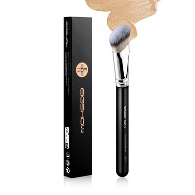 EigshowBeauty Concealer Brush, Angled Contour Brush for Blending Setting Buffing, Use Professional Makeup Brush with Liquid, Cream, or Powder Products