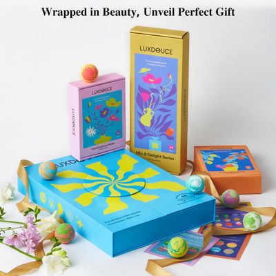 48 Pack Bath Bombs Gift Set, Mothers Day Gifts for Mom, Aromatic Bubble Bombs with 18 Scents, SPA Relaxing & Skin Nourishing, Ideal Gift for Women on Christmas, Birthdays, Valentines