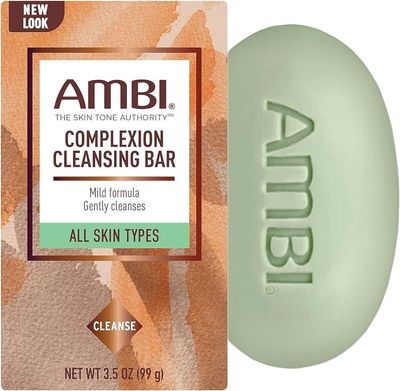 Ambi Skincare Bars Complexion Cleansing Bar, 3.5 Ounce (Pack of 6)