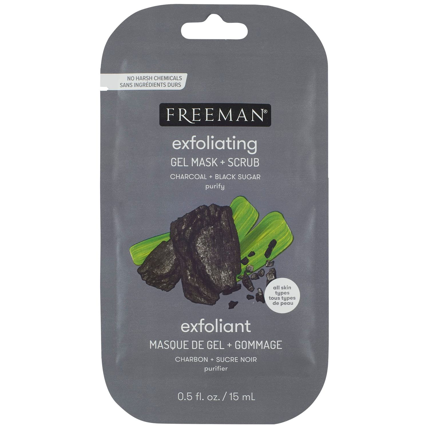 Freeman Charcoal &amp; Black Sugar Polishing Mask