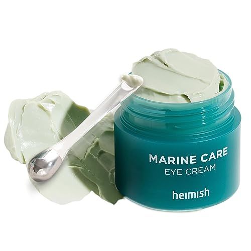 HEIMISH Marine Care Eye Cream 1.01fl.oz/30ml for Dark Circles and Wrinkles | Plant Stem Cell, Lifting, Eye Concentrate, Soothe Irritated Skin, Energizes Dry Skin