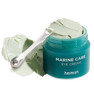 HEIMISH Marine Care Eye Cream 1.01fl.oz/30ml for Dark Circles and Wrinkles | Plant Stem Cell, Lifting, Eye Concentrate, Soothe Irritated Skin, Energizes Dry Skin