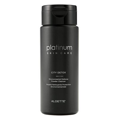 Aloette City Detox Environmental Defense Powder Cleanser, Charcoal Infused Powder Cleanser, Sulfate &amp; Cruelty Free, 1.7 Fl Oz