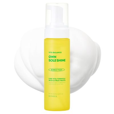 EUNYUL Vita Balance Own Sole Shine Bubble foam [6.76 fl.Oz. / 200ml] Vitamin C Cleanser, Bubble Foam Cleanser