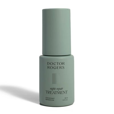 Doctor Rogers Night Repair Treatment, Restoring &amp; Hydrating Face Serum for Women &amp; Men, Anti-Aging Facial Serum for Skin Care Routine with Glycolic Acid, Bakuchiol, &amp; Gluconolactone, 30ml