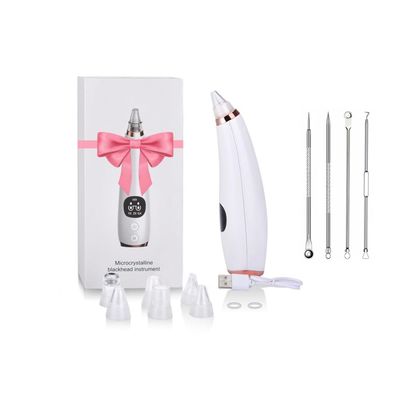 Blackhead Remover Pore Vacuum Tool Kit - 6 Suction Heads, 3 Modes, Pore Cleansing Blackhead Vacuum,Ideal for Men and Women