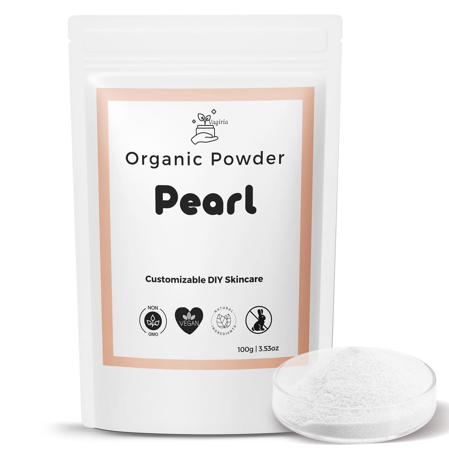 Freshwater Pearl Powder for DIY Skincare - 100% Natural and Radiance-Boosting