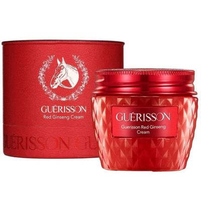 GUERISSON Red Ginseng Cream 2.03 fl.oz. (60g) - Contained Horse Oil &amp; Red Ginseng Extract, Antioxidant &amp; Powerful Hydrating Facial Cream