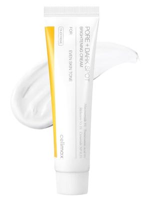 celimax Pore+Dark Spot Brightening Cream | with Niacinamide, Tranexamic Acid, TXA Cream, Pore Minimizer, Non-Irritating, Hydrating, For Sensitive Skin, Daily Use Cream, 35ml