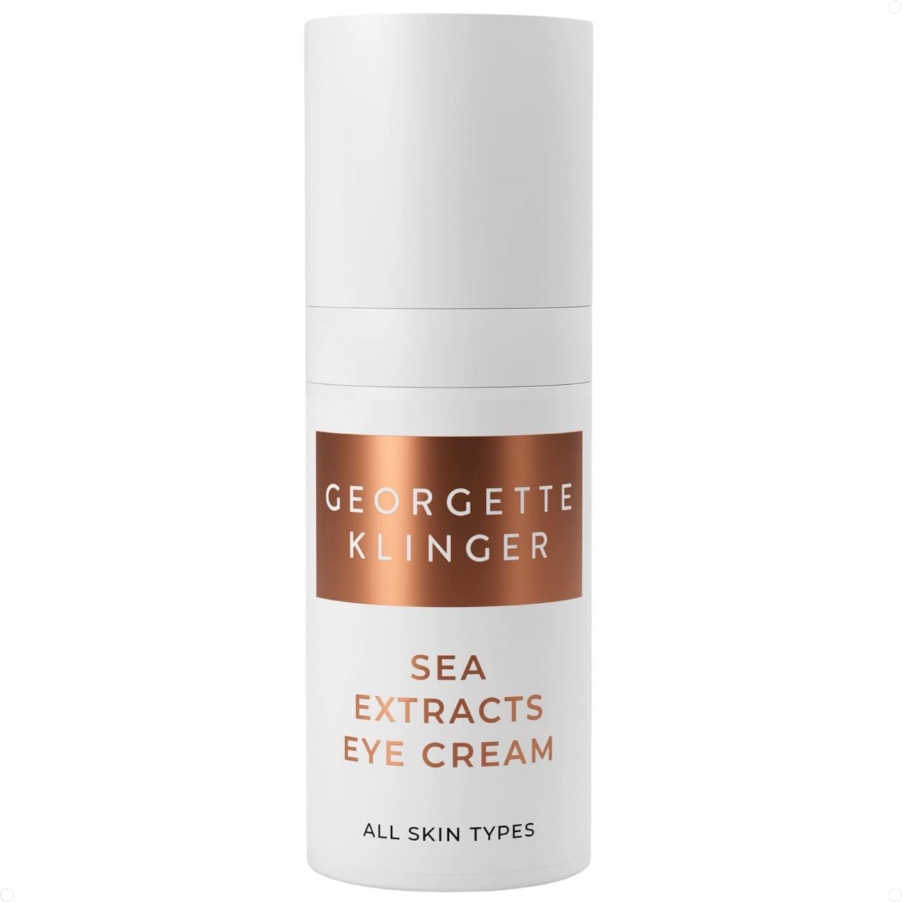 Georgette Klinger Sea Extracts Eye Cream - Undereye Cream Antioxidant-Rich, Anti-Aging, Brightens, Firms, Boost Collagen. Promotes Cell Turnover, and Maintains Moisture &amp; Hydration - 1/2 oz