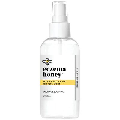 ECZEMA HONEY Premium Witch Hazel &amp; Aloe Spray - Facial Mist Skin Care Product - Unscented Moisturizer, Dewy Makeup Spray, Aftershave &amp; More (8 Oz)