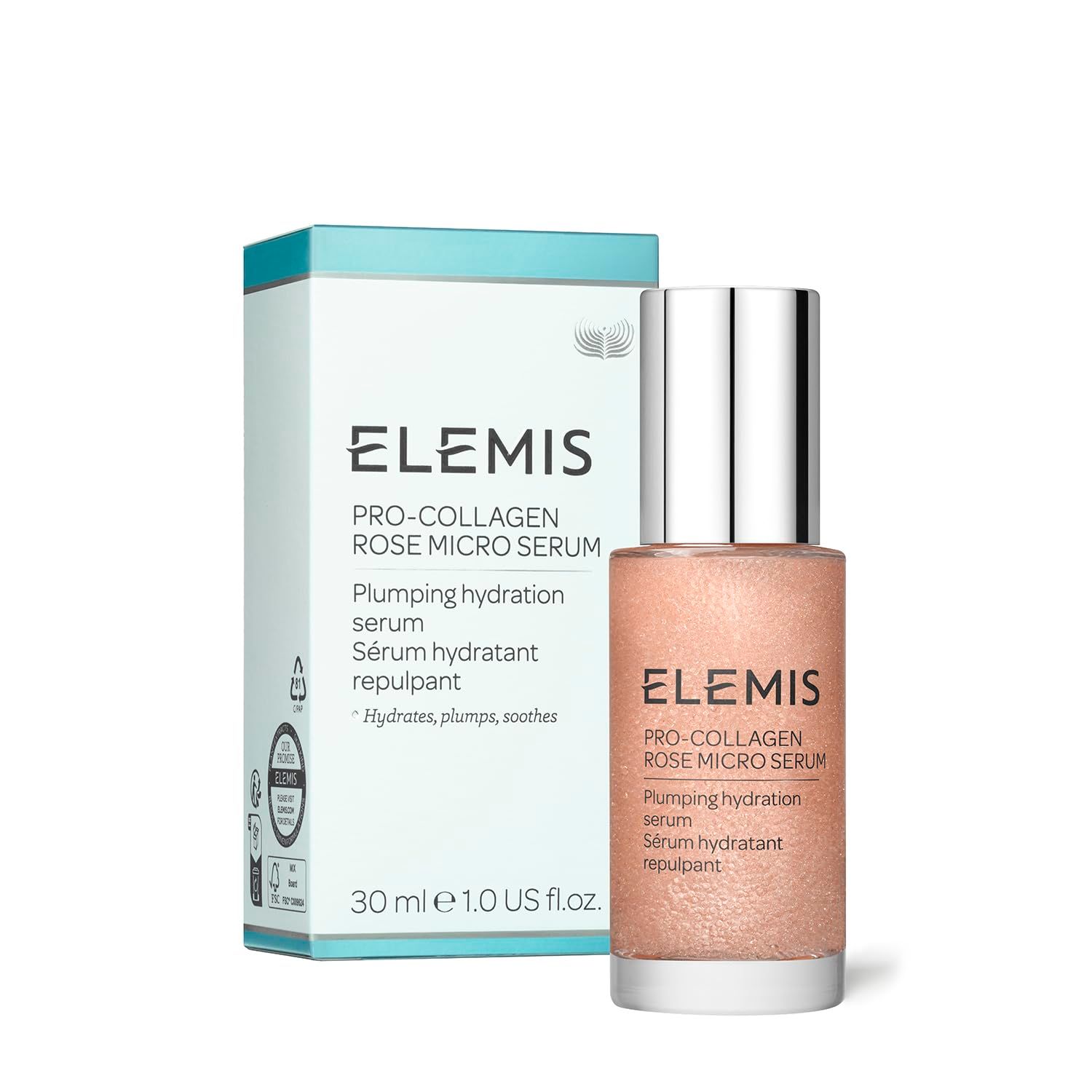 ELEMIS Pro-Collagen Rose Micro Serum | Hydration serum that plumps, soothes, and nourishes your skin while reducing fine lines &amp; wrinkles.