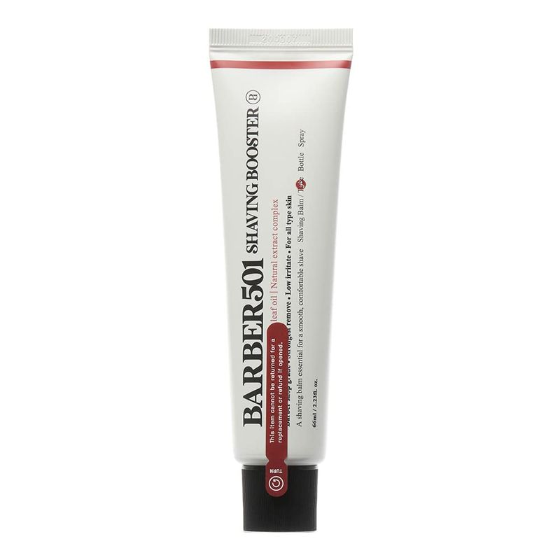 Barber501 Shaving Booster Balm Shaving Cream Men, Shaving Gel, Shave Oil, Travel Shaving Cream (1, Tea tree)
