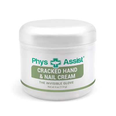 Cracked Hand and Nail Cream &quot;The Invisible Glove&quot;-with Lavender &amp; Peppermint Helps Soothe, Moisturize, Cracked Hands, Fingers and Nails. 4 OZ