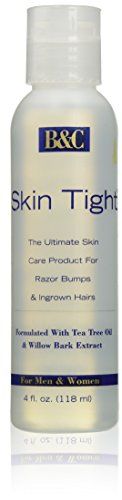 B&amp;C 1001 Skin Tight Ointment Regular For Razor Bumps &amp; Ingrown Hair, for Men &amp; Women, 4 Ounce (118ml)