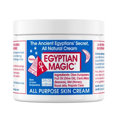 Egyptian Magic - All Purpose Face, Body, and Dry Skin Moisturizing Cream, Skin Protectant for Women &amp; Men, Eczema Care Healing Balm, Scar Treatment, Stretch Marks, and Tattoo Aftercare, 2oz Jar