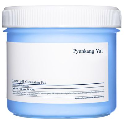 [PKY] PYUNKANG YUL Low pH Cleansing Pad, 140ml 70ea Makeup Cleansing Wipes Hypoallergenic and dermatologist-tested