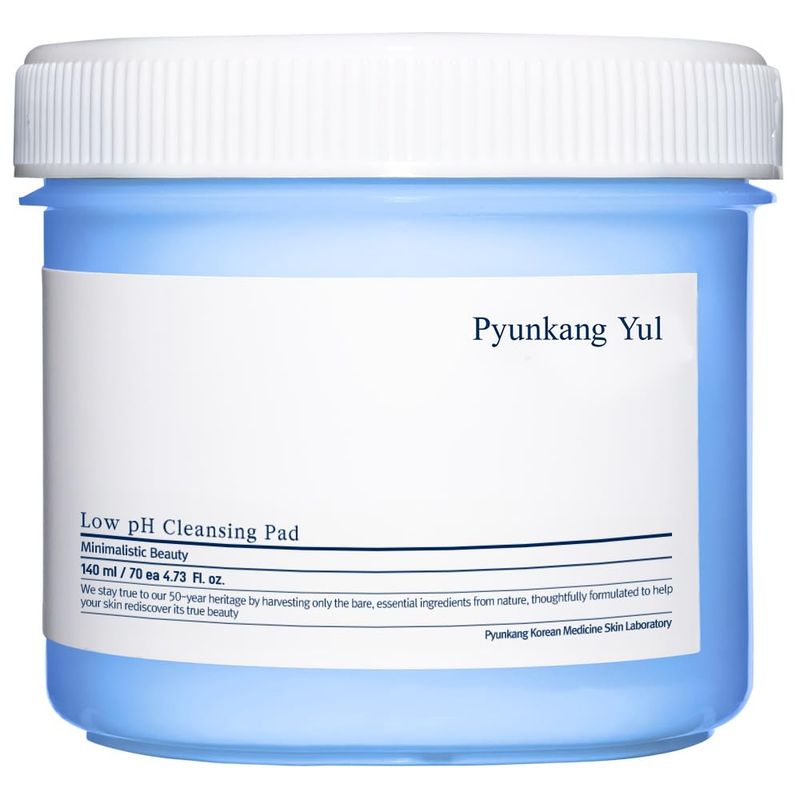 [PKY] PYUNKANG YUL Low pH Cleansing Pad, 140ml 70ea Makeup Cleansing Wipes Hypoallergenic and dermatologist-tested