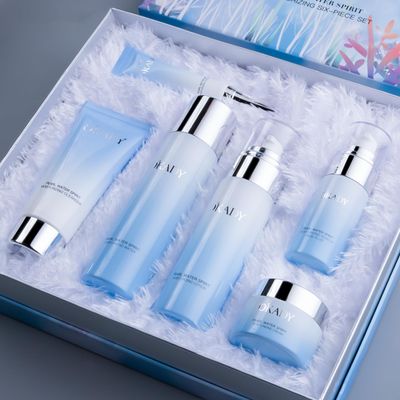 AESTHTANY Moisturizing Skincare Set - 6-Step Daily Routine Gift Set Suitable For All Skin Types For Women Birthday Gift